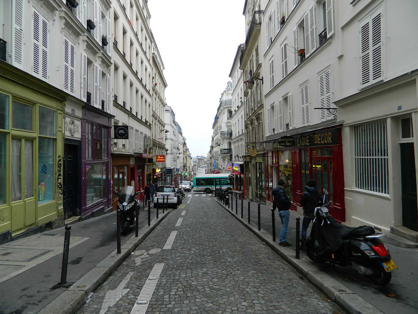 Rue des Martyrs food walk with a former cheesemonger