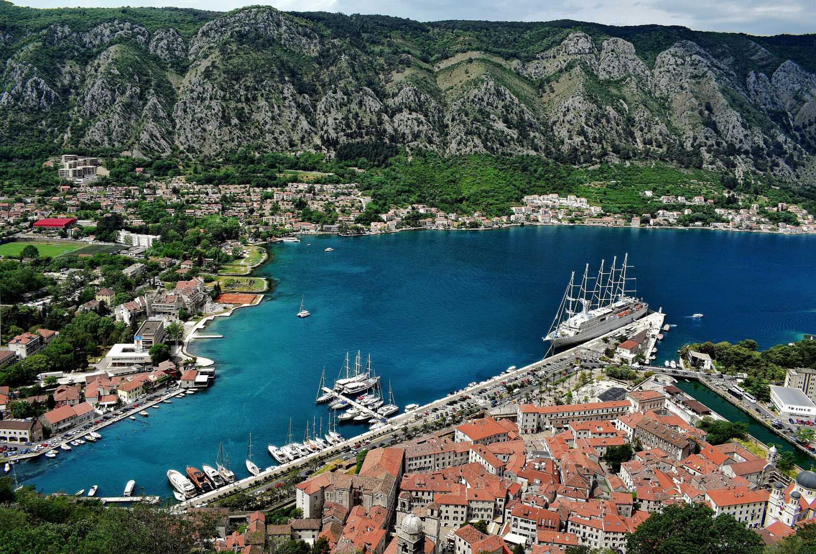 Kotor fortress and the Ladder of Kotor