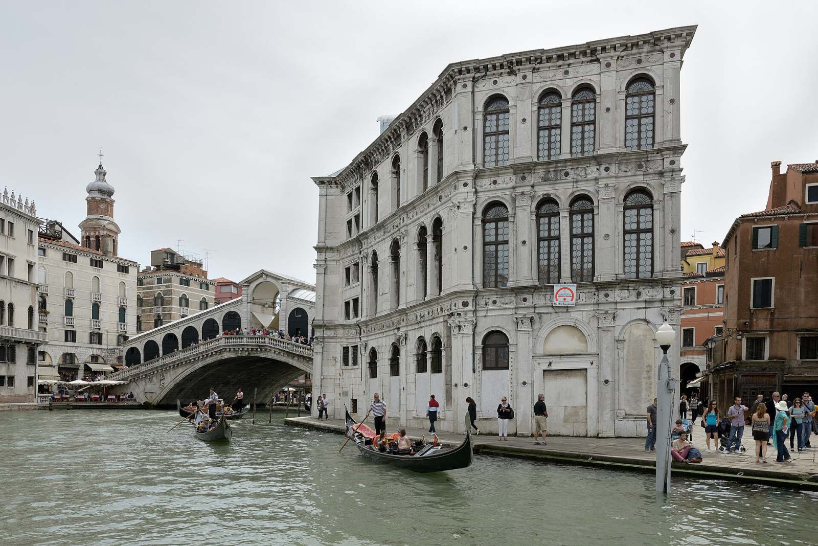 Rialto fish market morning and Venetian breakfast