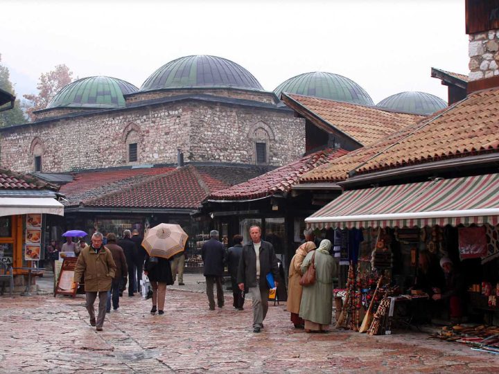 Baščaršija and the four faiths of Sarajevo