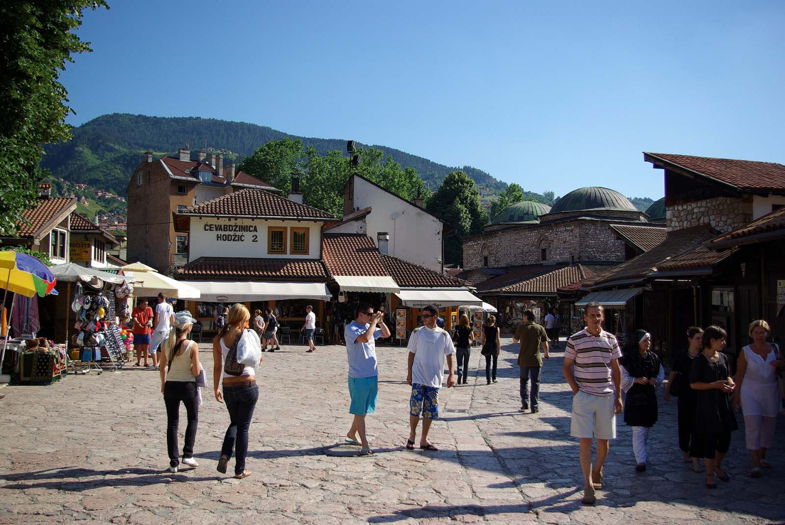 Baščaršija and the four faiths of Sarajevo