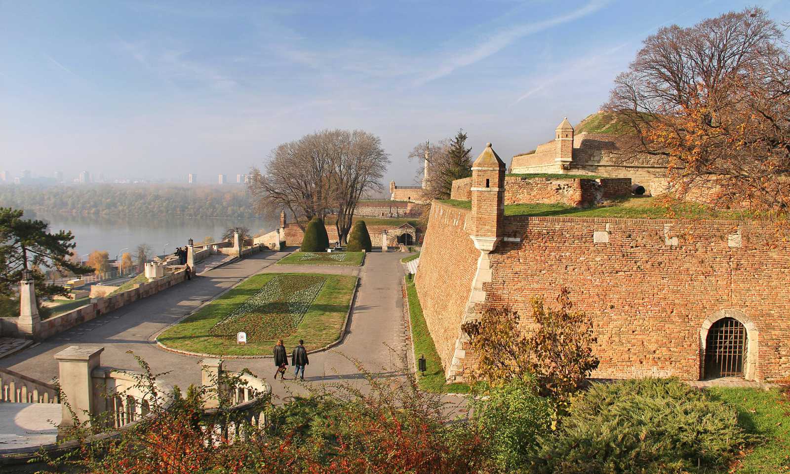 Kalemegdan fortress and old Dorćol