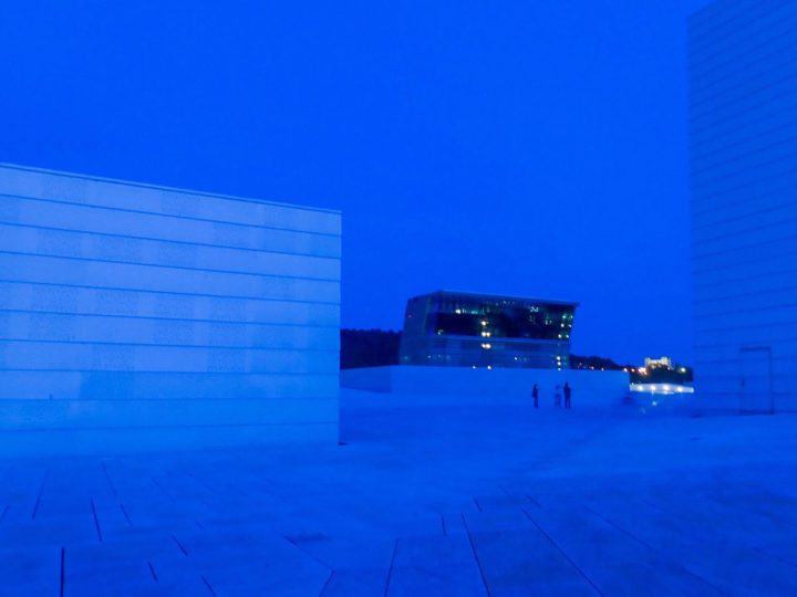 Munch, the Opera roof and Bjørvika