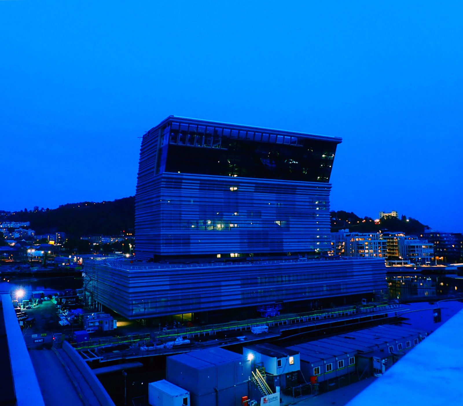 Munch, the Opera roof and Bjørvika