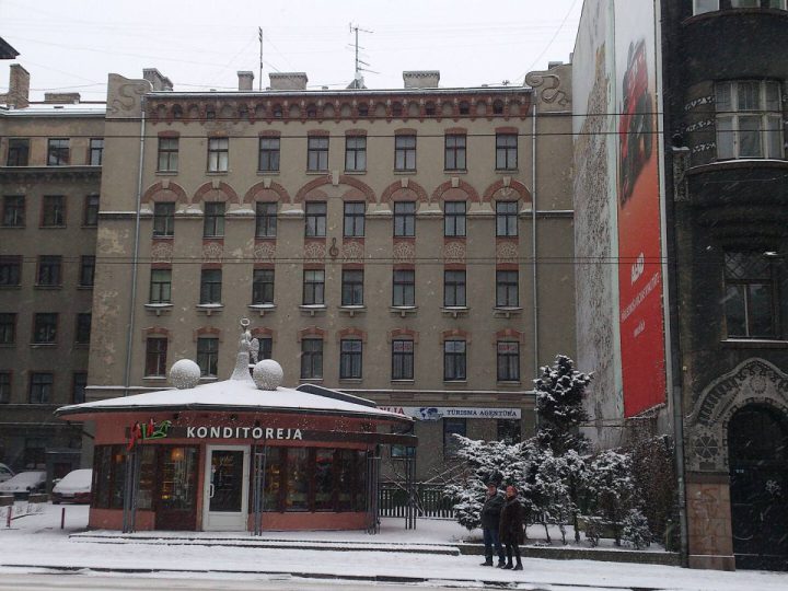 Riga Art Nouveau in the quiet centre