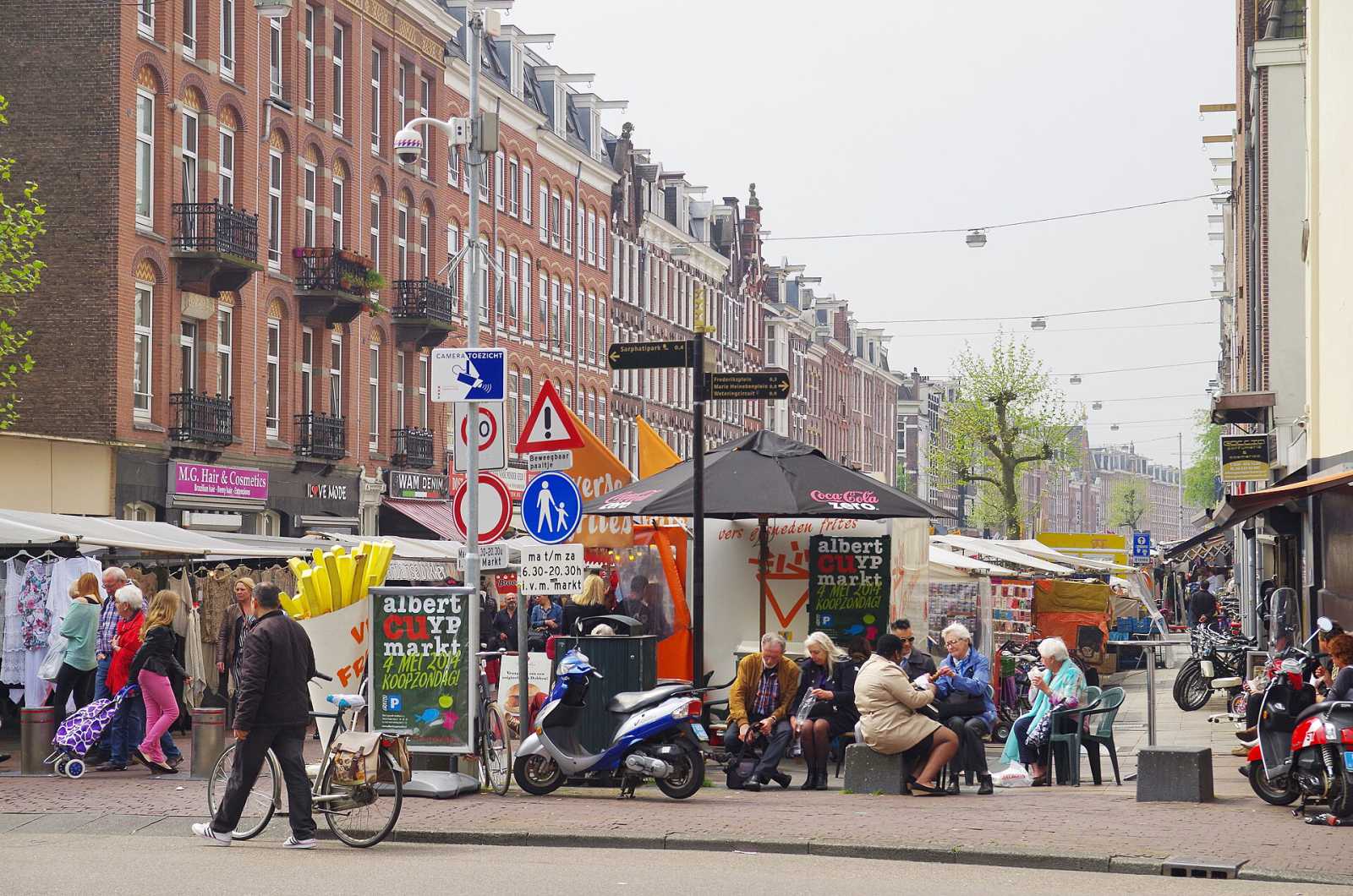 De Pijp food walk from the Albert Cuyp market
