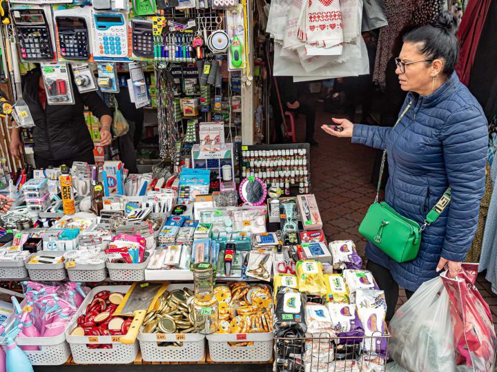 Obor market and Romanian food