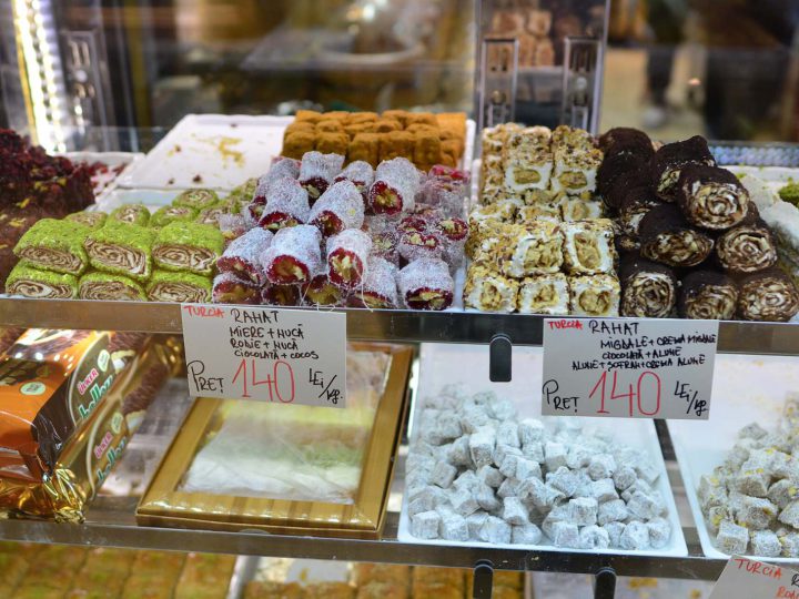 Obor market and Romanian food