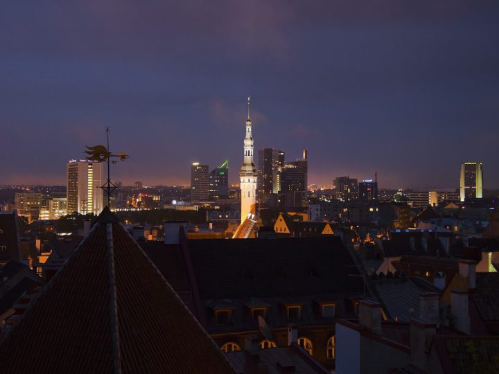 Tallinn Old Town, the towers and Toompea