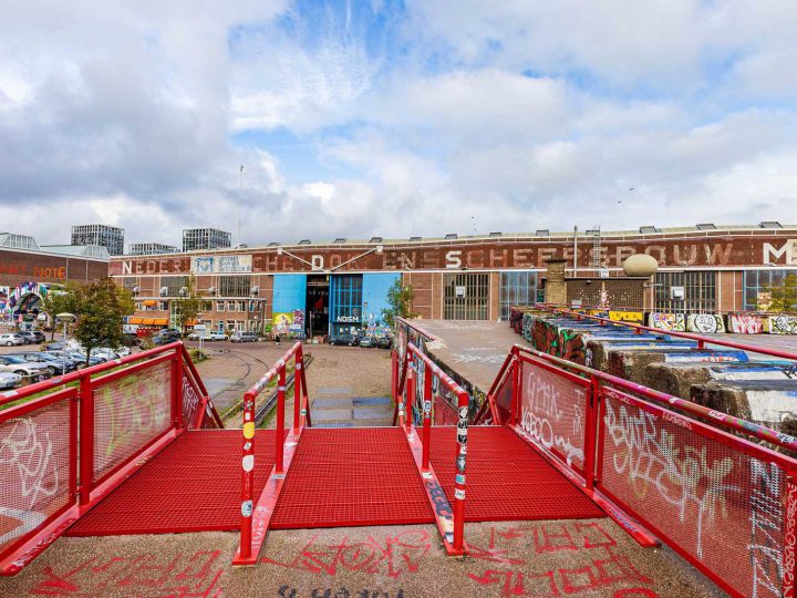 NDSM wharf and Amsterdam Noord by ferry