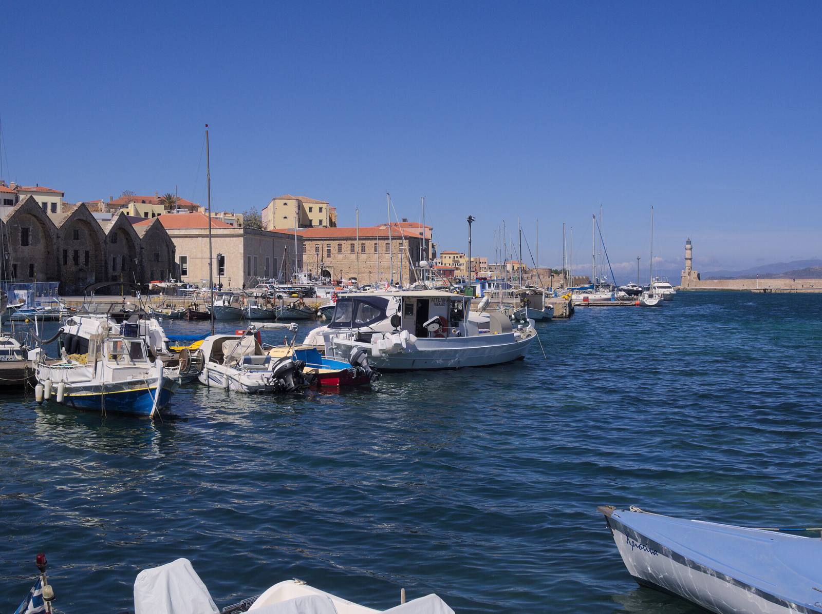 Chania old town and Venetian harbour walk