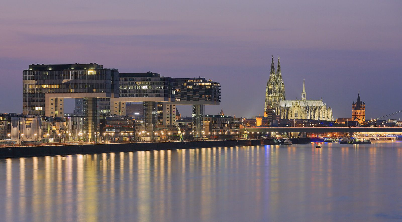 Cologne Cathedral and the Roman city below