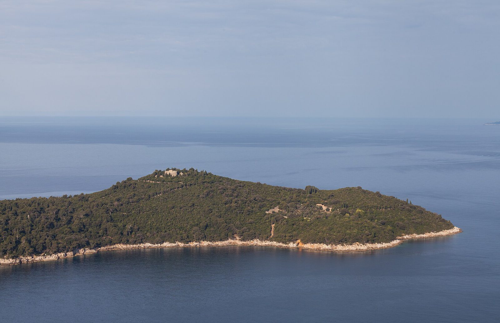 Lokrum island walk and swim