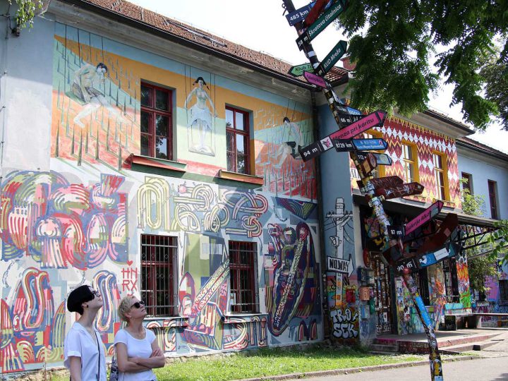 Metelkova and alternative Ljubljana
