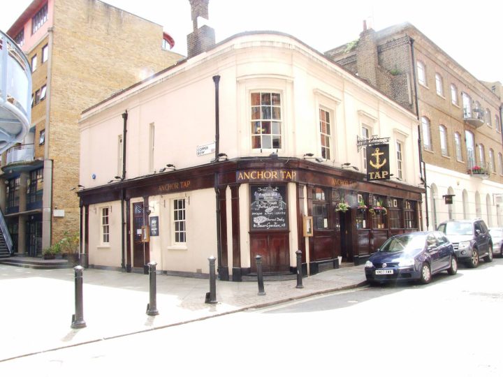 Old pubs from Borough to Bermondsey