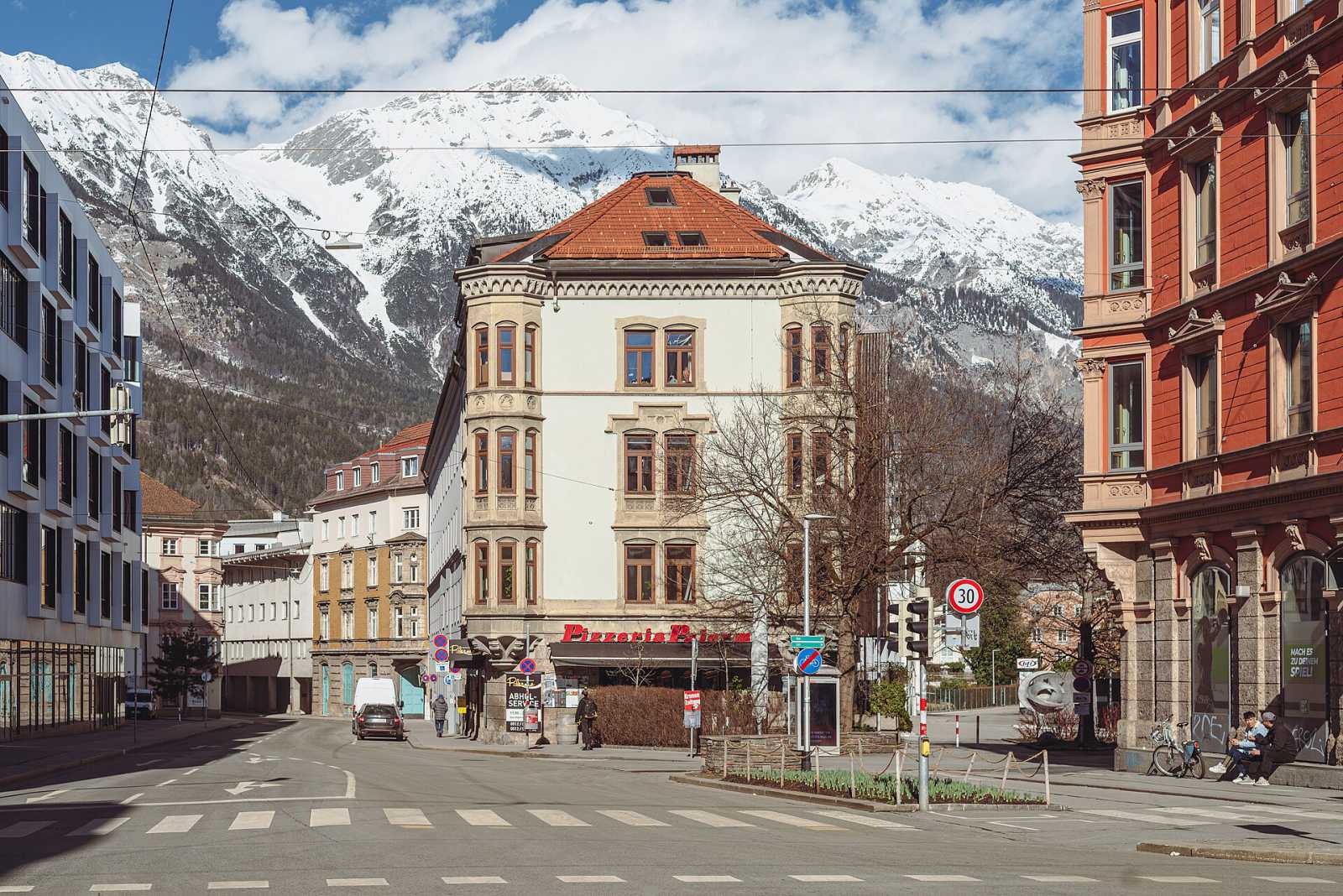 Tyrolean food evening in the old town