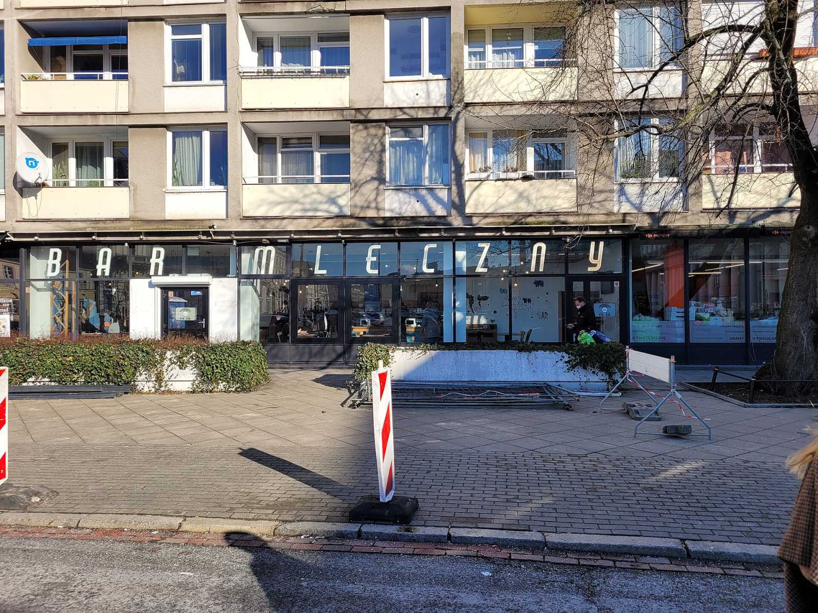 Milk bars and new Warsaw food