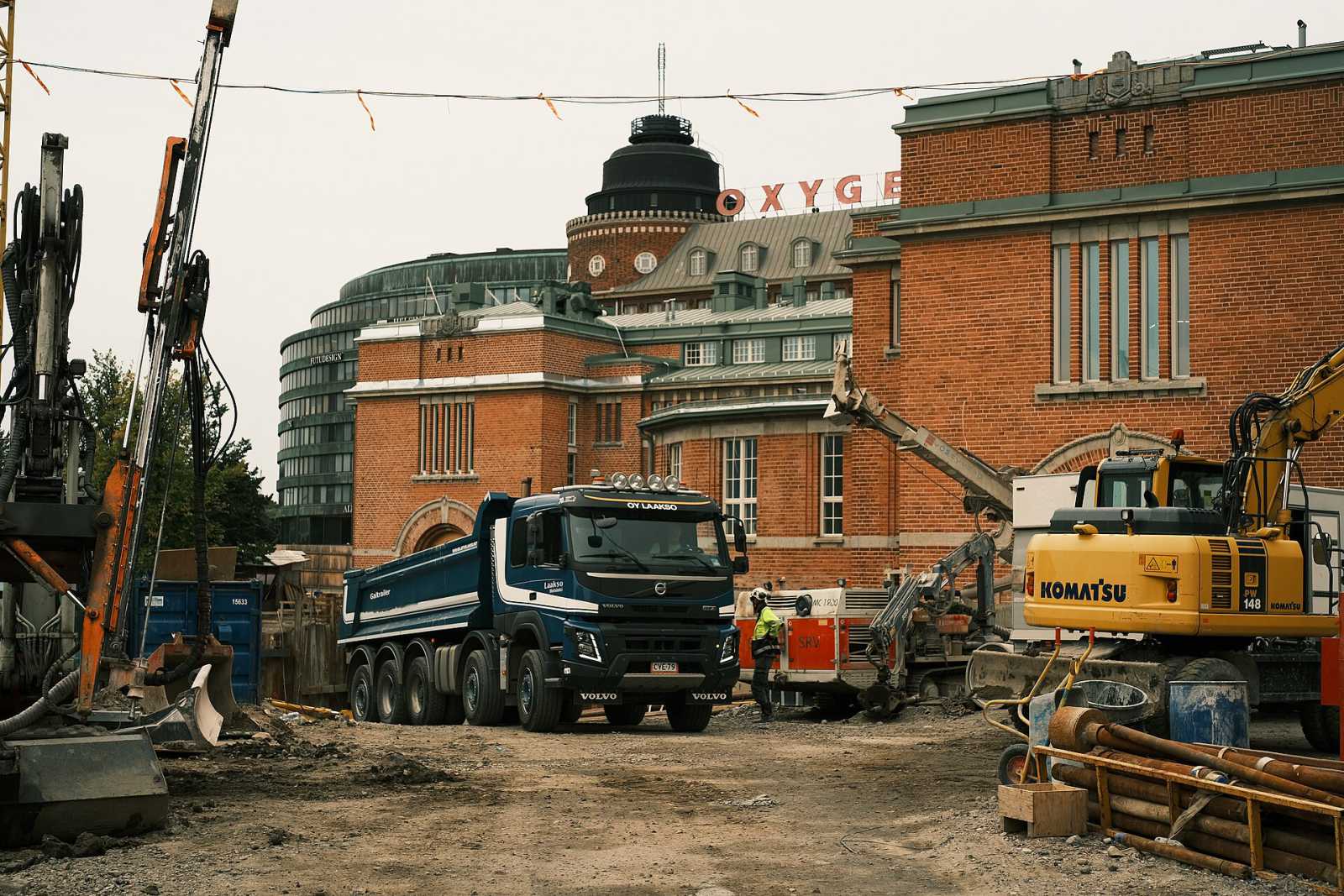 Hakaniemi market hall and Finnish food