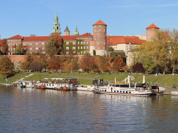 The Wawel Dragon and the riverside path