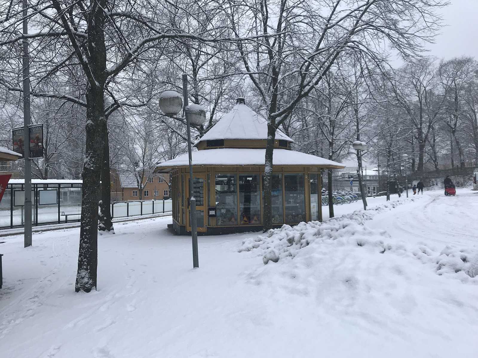 Djurgården island walk to Rosendal garden