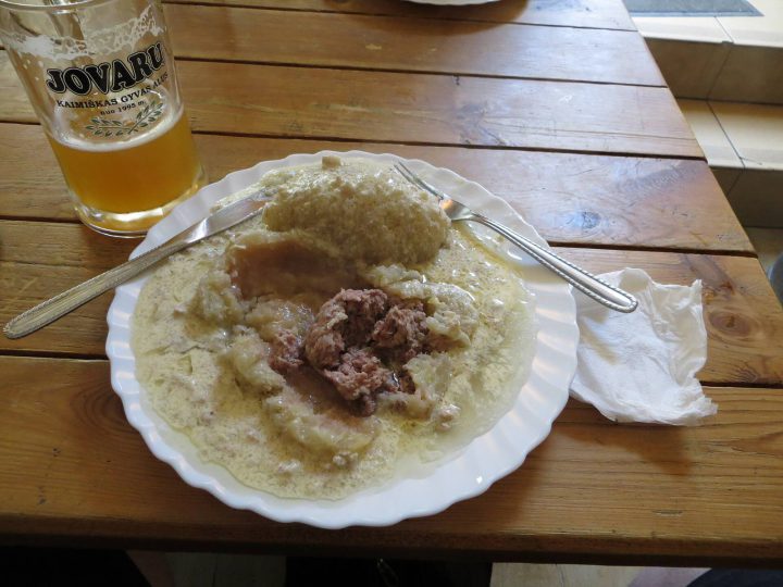 Cepelinai and Lithuanian beer evening
