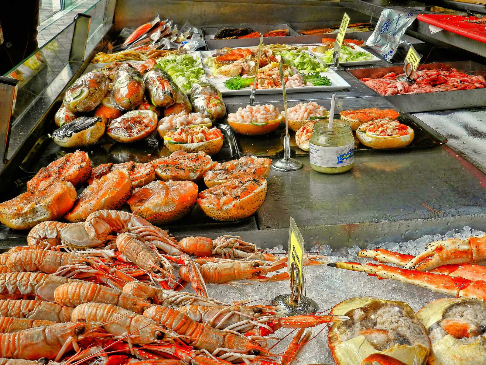 Bergen seafood: the fish market, klippfisk and fish soup