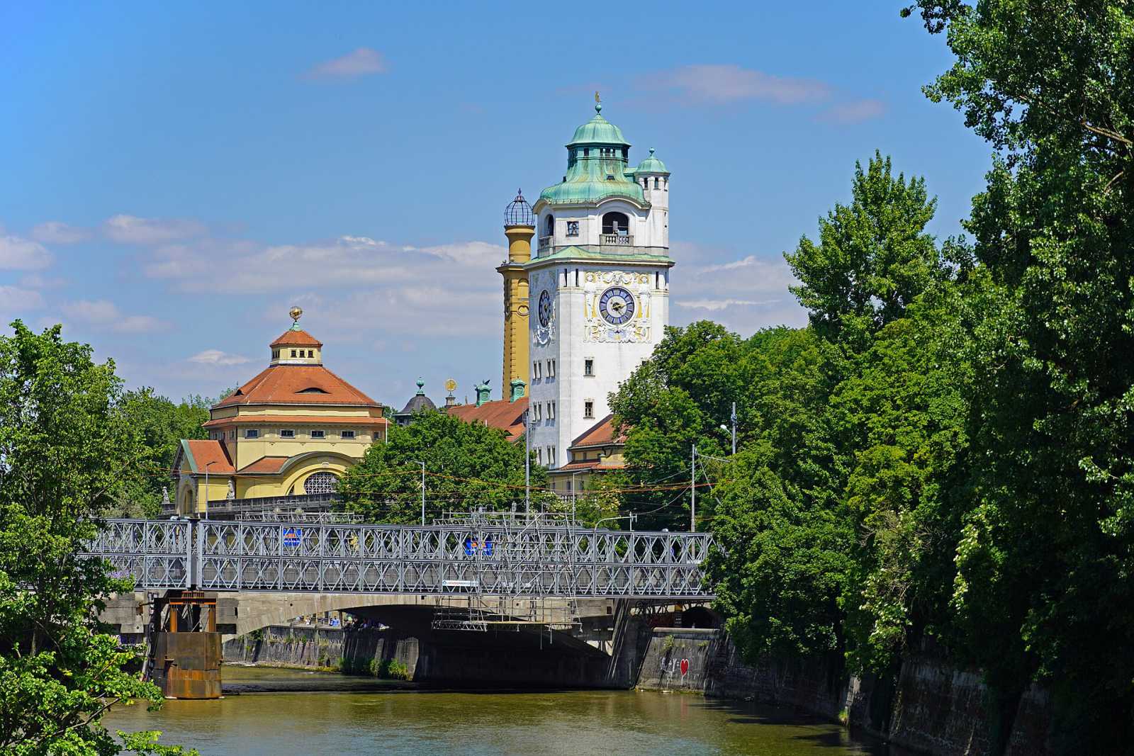 Isar river walk and swimming spots