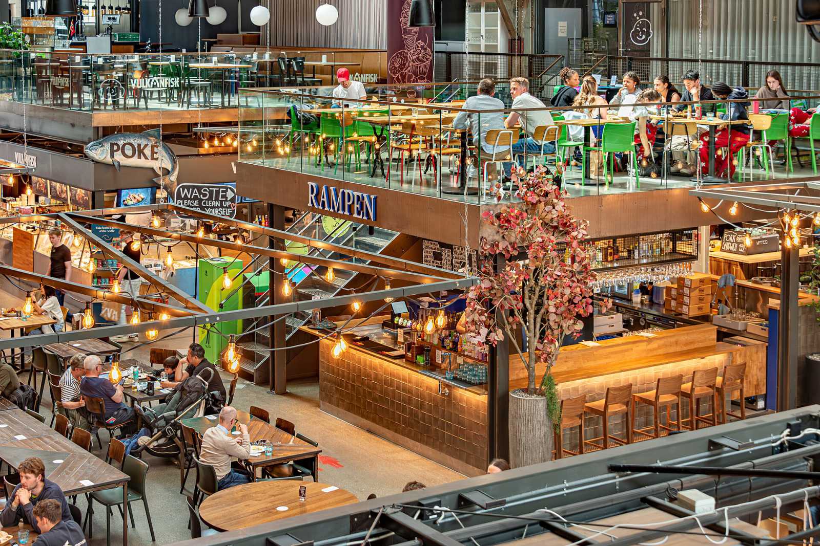Oslo food walk: Mathallen, fish soup and brown cheese