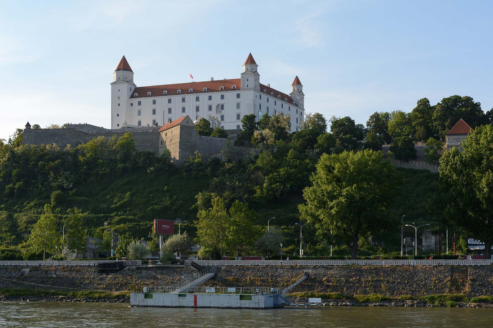Bratislava old town and castle walk