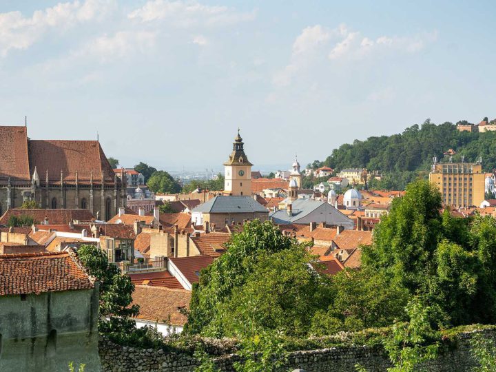 Sinaia's royal quarter, on camera