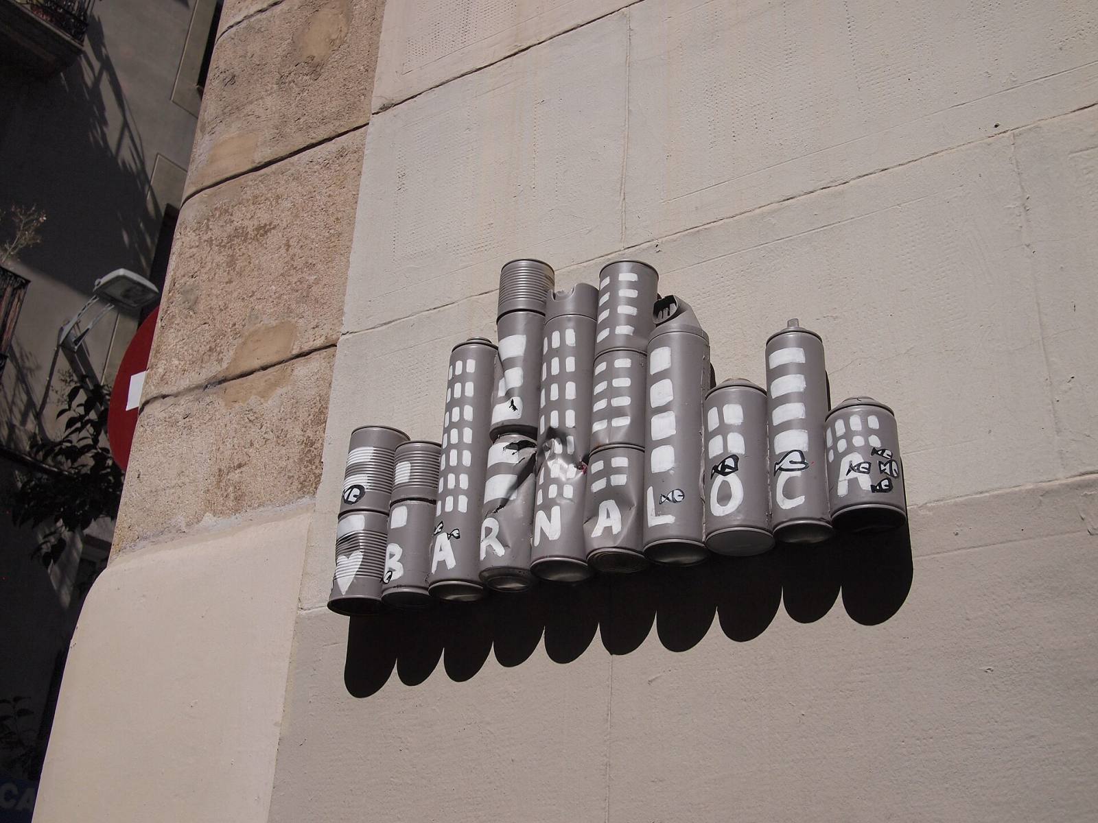 Barcelona food streets, live on video