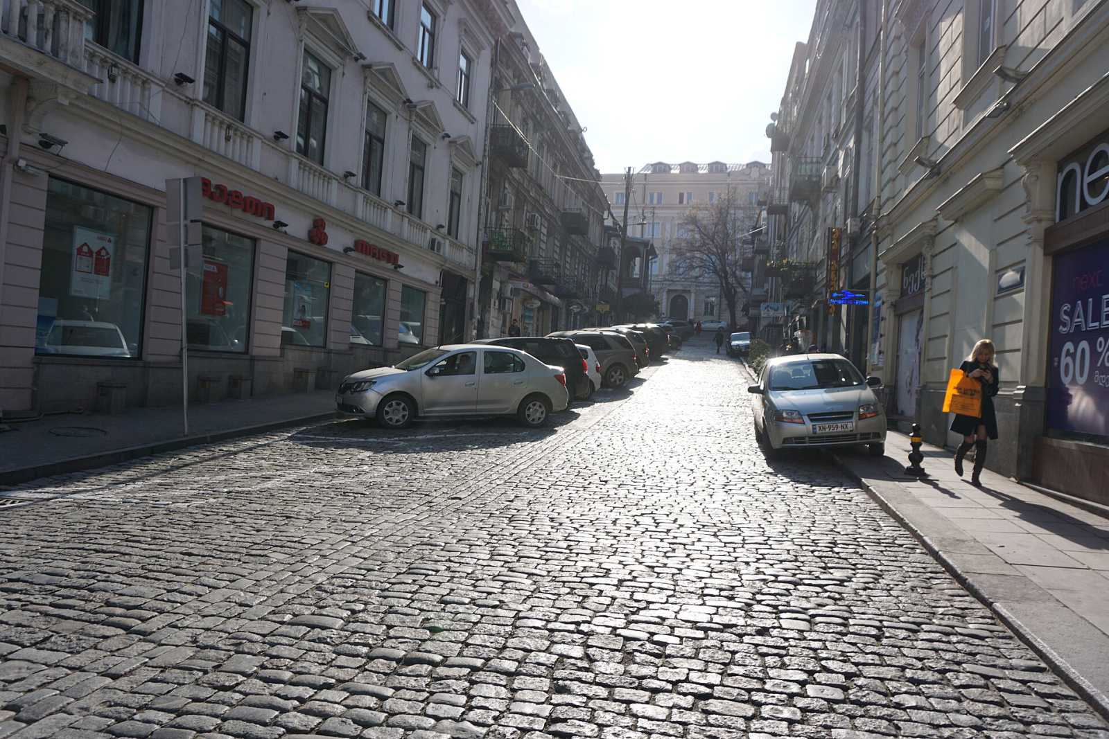 Live from old Tbilisi: an evening walk on video
