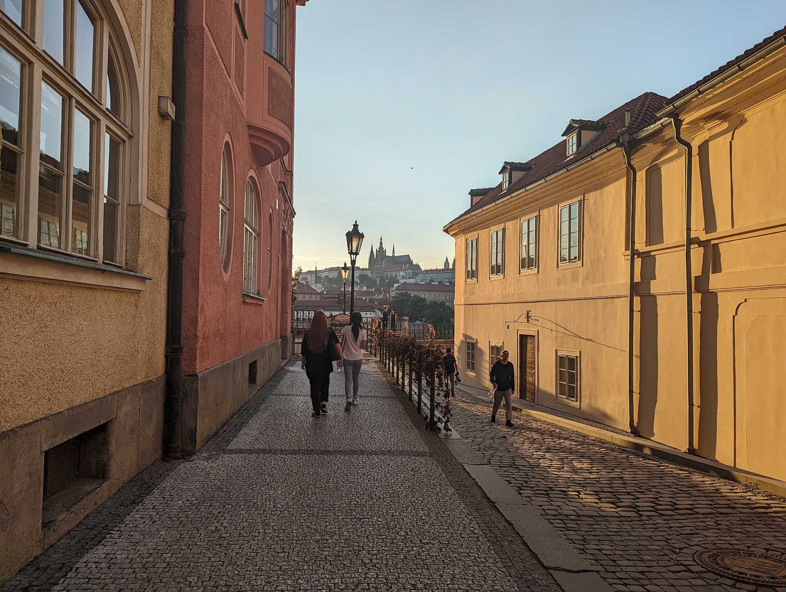 Prague food streets, live on video