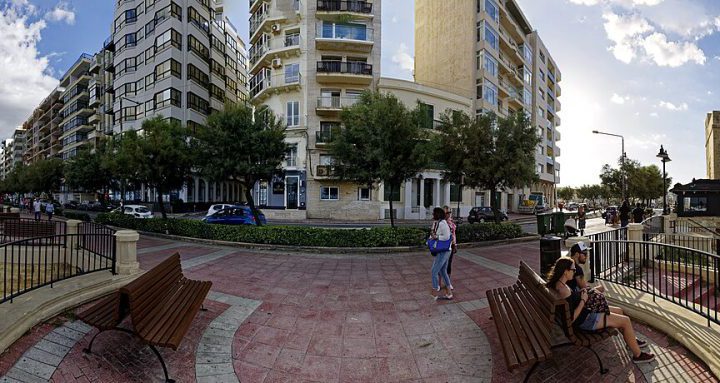 The seafront promenade, building by building